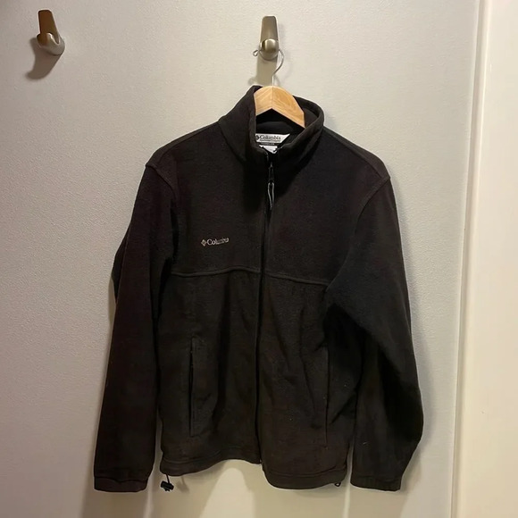 Columbia Other - Columbia Mens black polar fleece zip up jacket